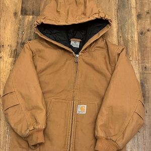 Carhartt Tan Hooded Jacket